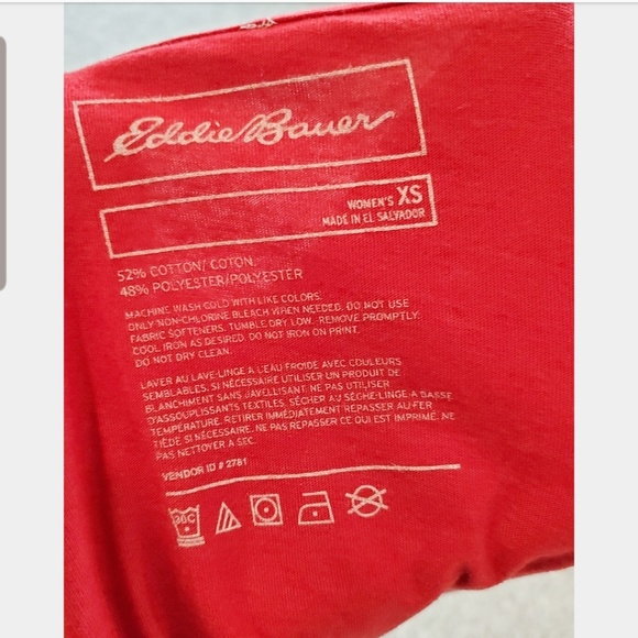 🦌NWT Womens Eddie Bauer Elk Long Sleeve Tee🦌 - Picture 4 of 4